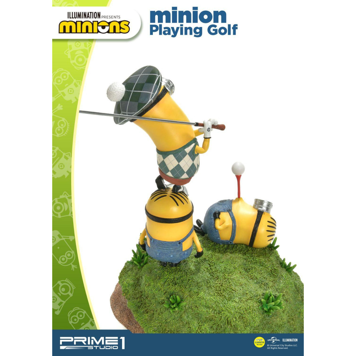 Prime 1 Studio - PCFMINI-07: Minion playing Golf - Despicable Me - Minions