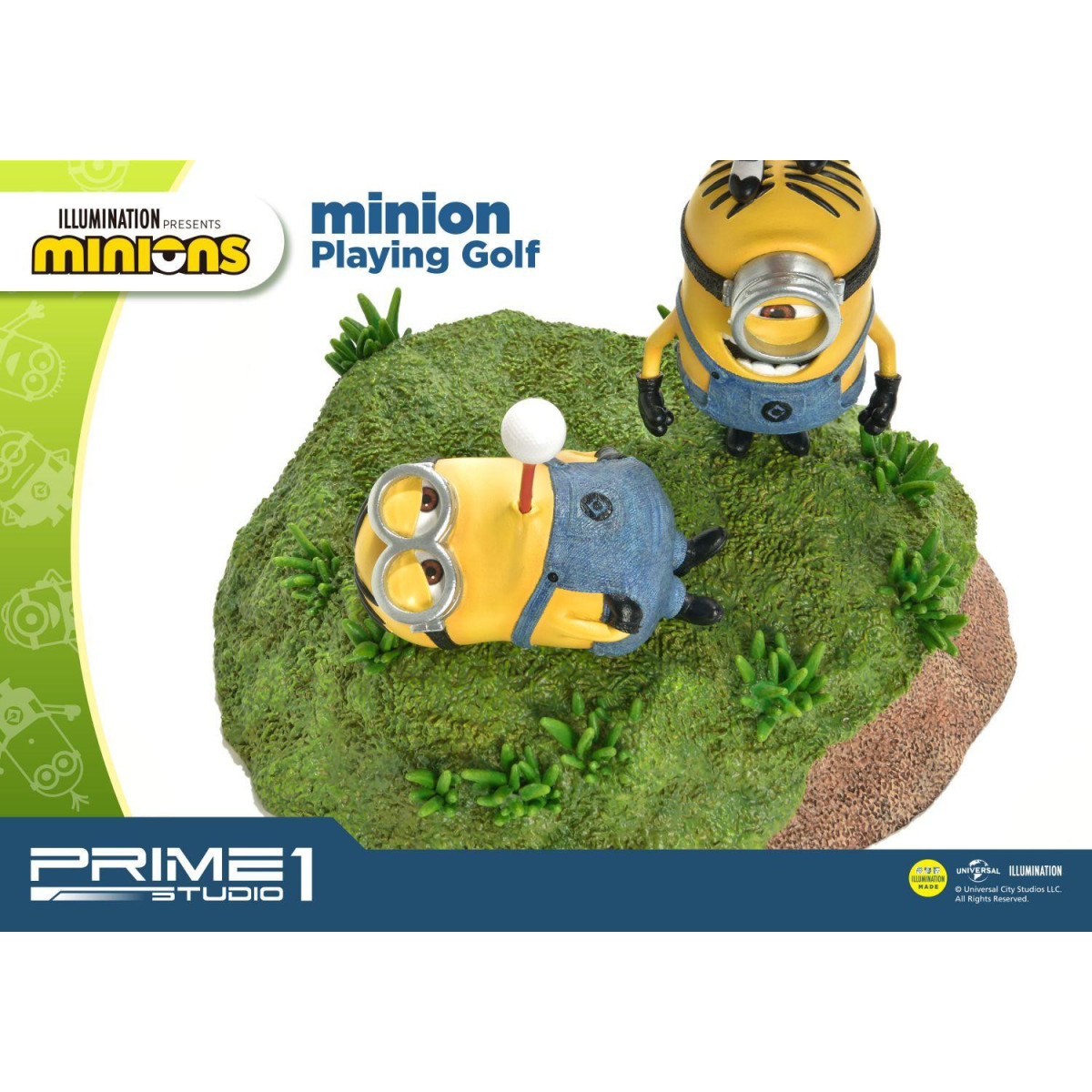 Prime 1 Studio - PCFMINI-07: Minion playing Golf - Despicable Me - Minions