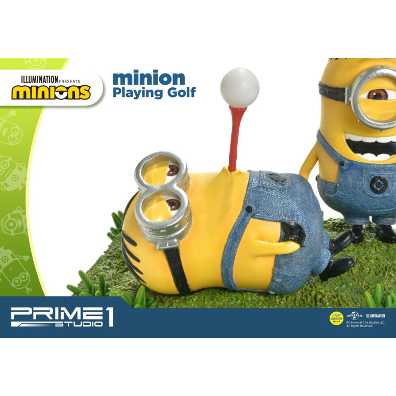 Prime 1 Studio - PCFMINI-07: Minion playing Golf - Despicable Me - Minions