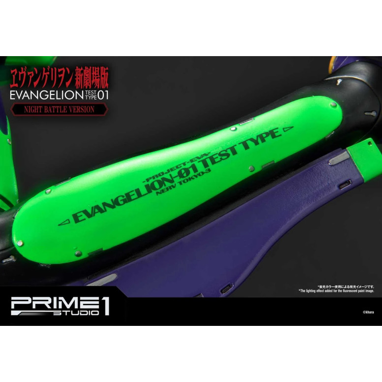 Prime 1 Studio Neon Genesis Neon Genesis Evangelion: EVA Test Type-01 Night Battle Version Ultimate Diorama Masterline series