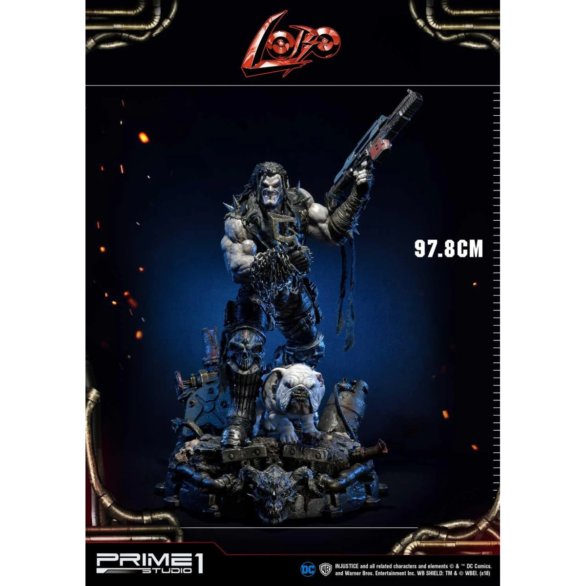 Prime One Studio - LOBO Deluxe Version - Injustice: Gods Among Us Ultimate Museum Masterline Series 1/3