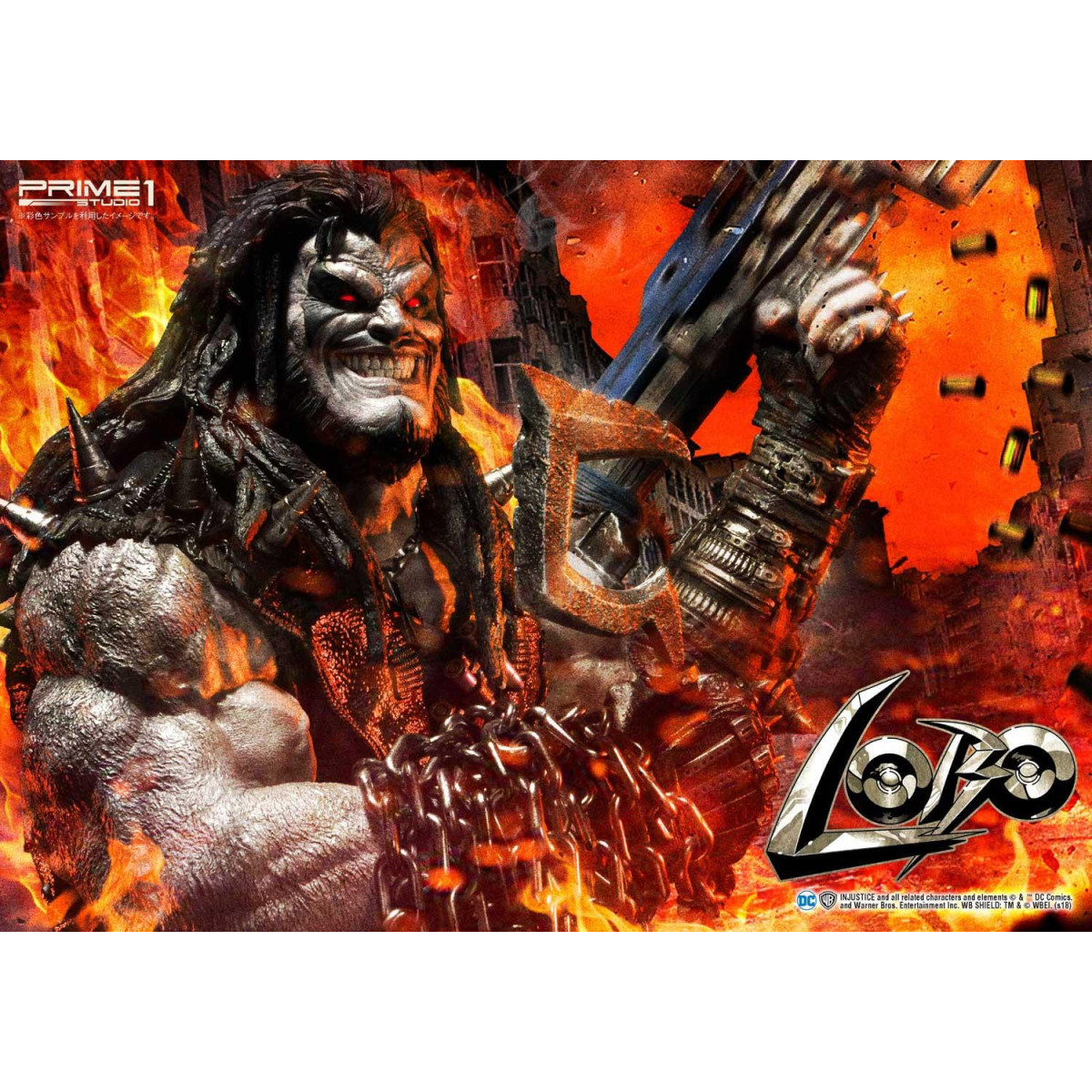 Prime One Studio - LOBO Deluxe Version - Injustice: Gods Among Us Ultimate Museum Masterline Series 1/3