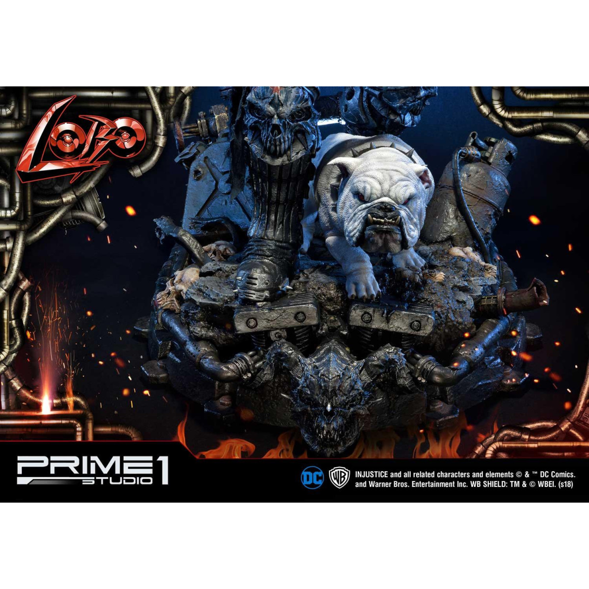 Prime One Studio - LOBO Deluxe Version - Injustice: Gods Among Us Ultimate Museum Masterline Series 1/3