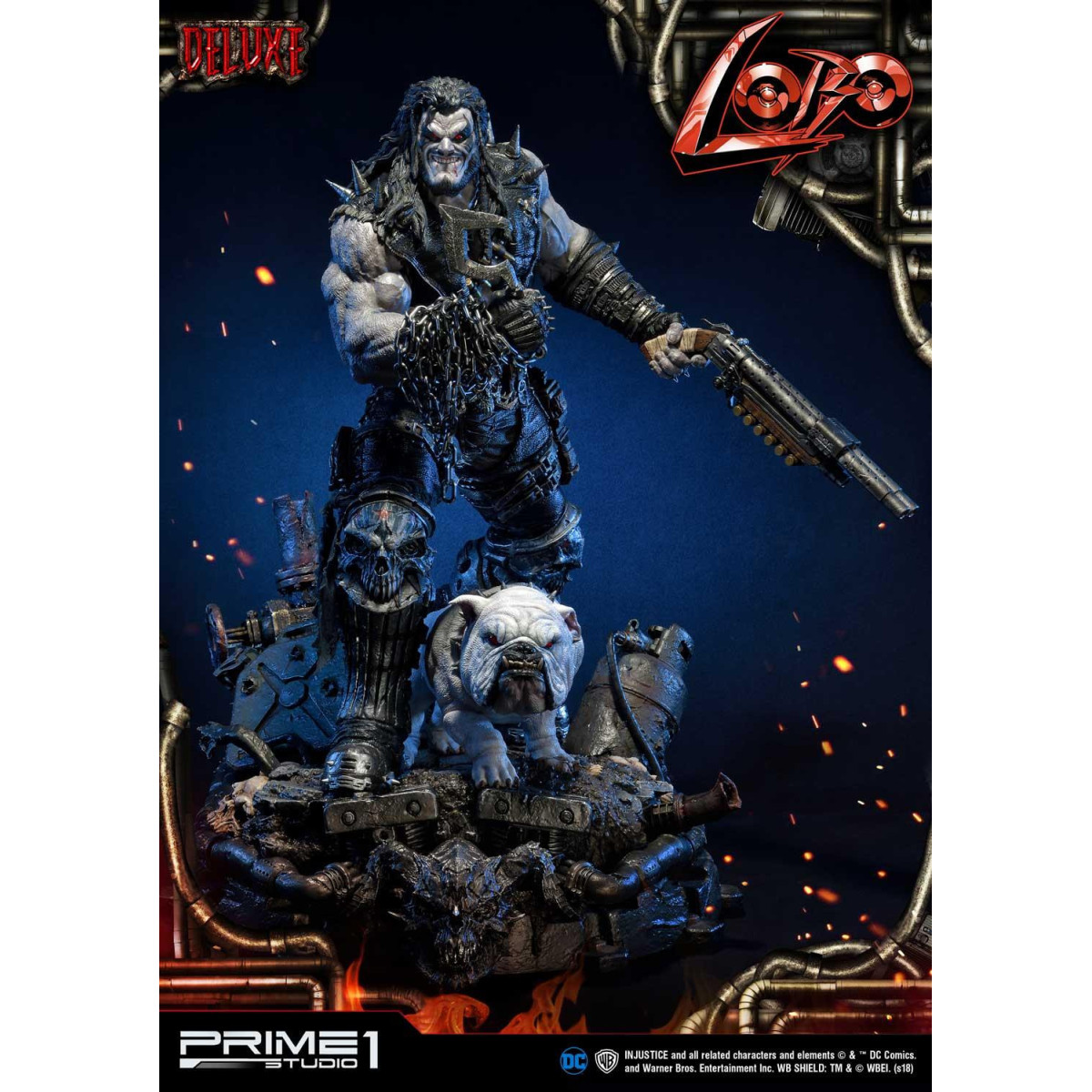 Prime One Studio - LOBO Deluxe Version - Injustice: Gods Among Us Ultimate Museum Masterline Series 1/3