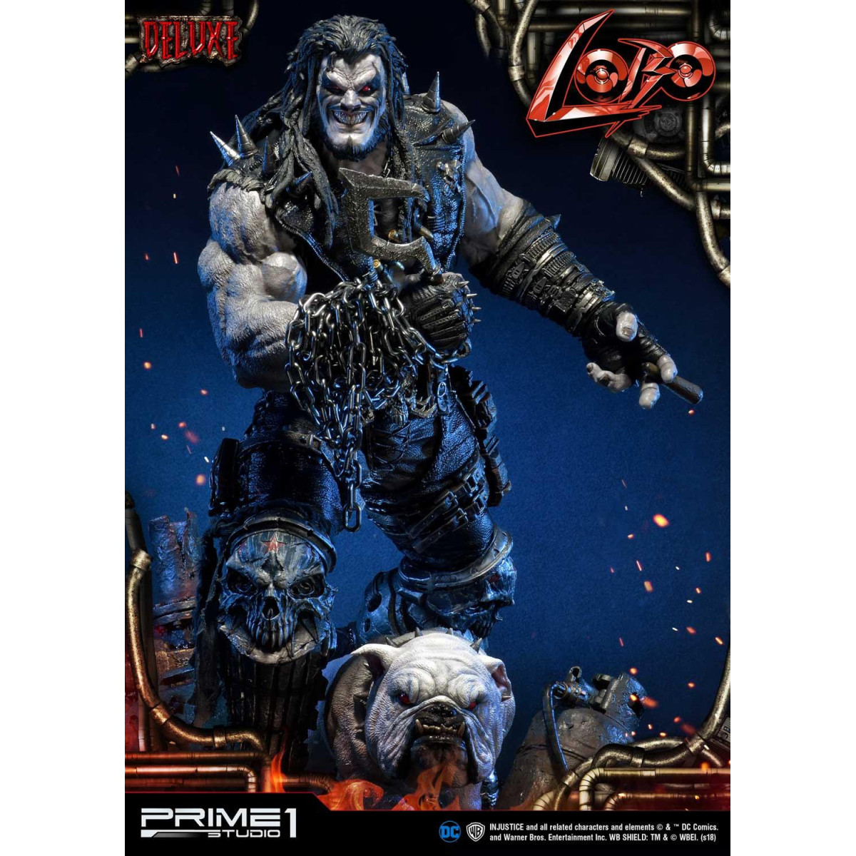 Prime One Studio - LOBO Deluxe Version - Injustice: Gods Among Us Ultimate Museum Masterline Series 1/3