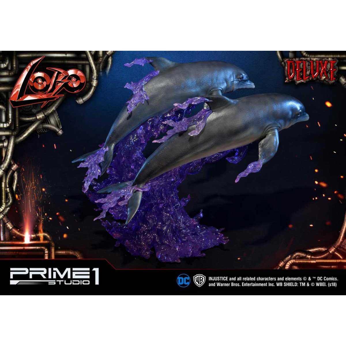 Prime One Studio - LOBO Deluxe Version - Injustice: Gods Among Us Ultimate Museum Masterline Series 1/3
