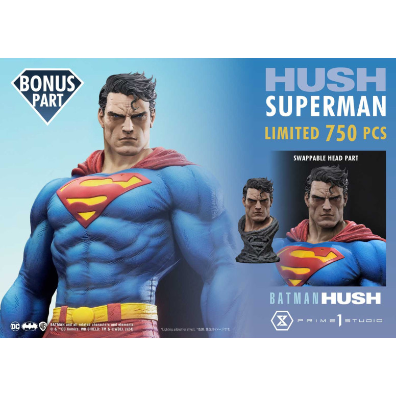 Prime 1 Studio - Batman: Hush (Comic) Superman Bonus Version- Ultimate Premium Masterline Series 1/4 Figurine