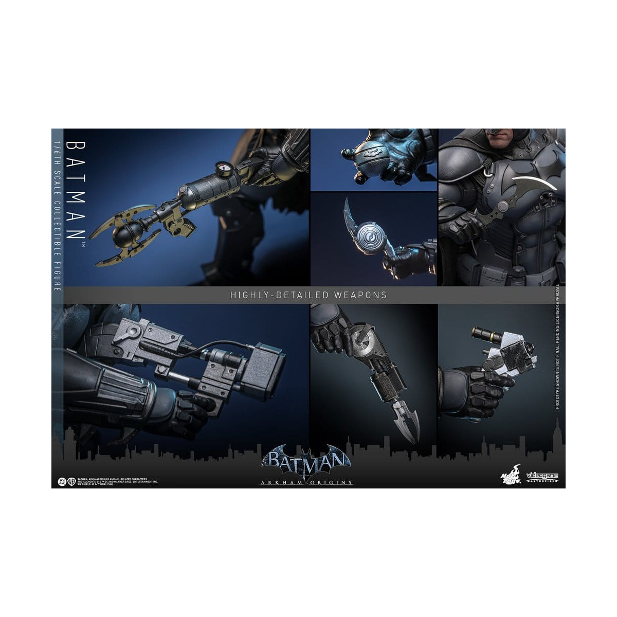 Hot Toys Batman: Arkham Origins - Batman Videogame Masterpiece 1/6