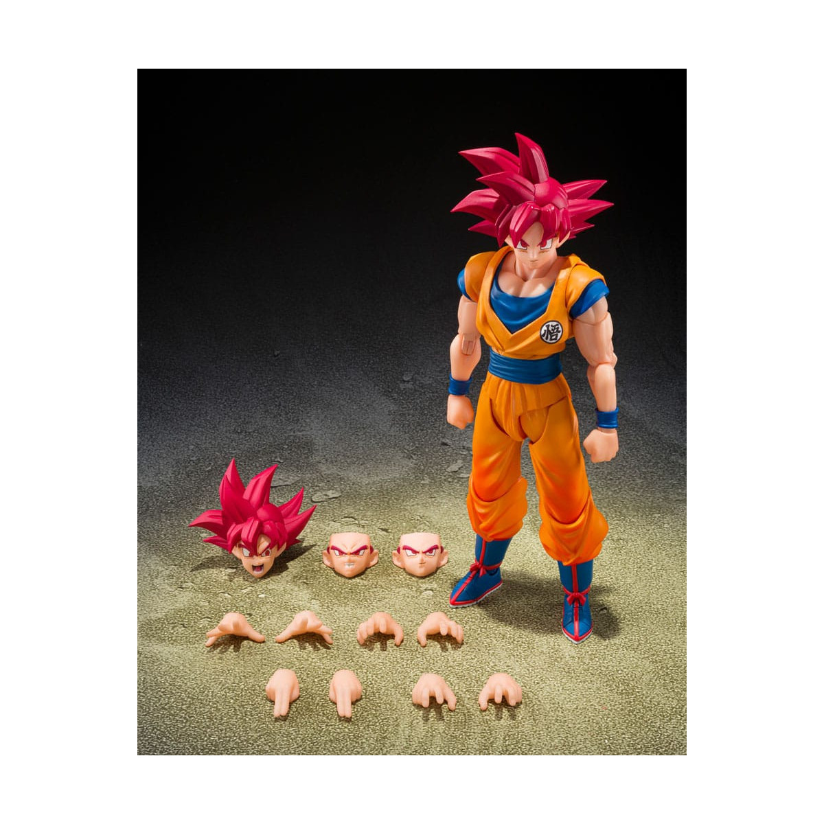 Bandai Tamashii - Dragon Ball Super - Super Saiyan God Son Goku (God Aura) - SHF SHFiguarts