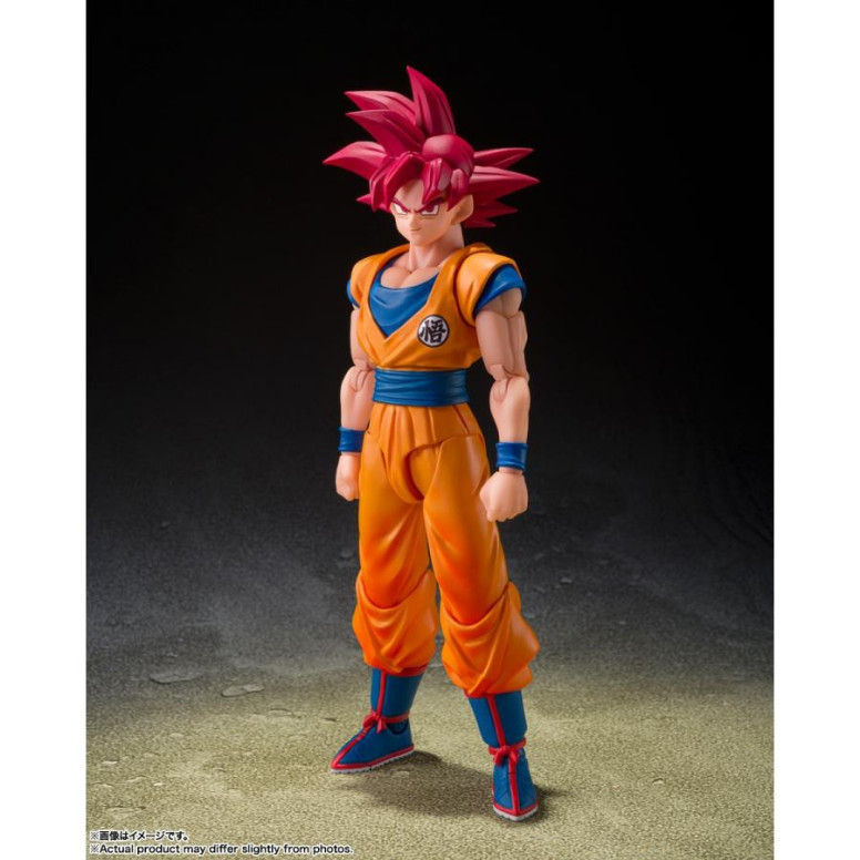 Bandai Tamashii - Dragon Ball Super - Super Saiyan God Son Goku (God Aura) - SHF SHFiguarts