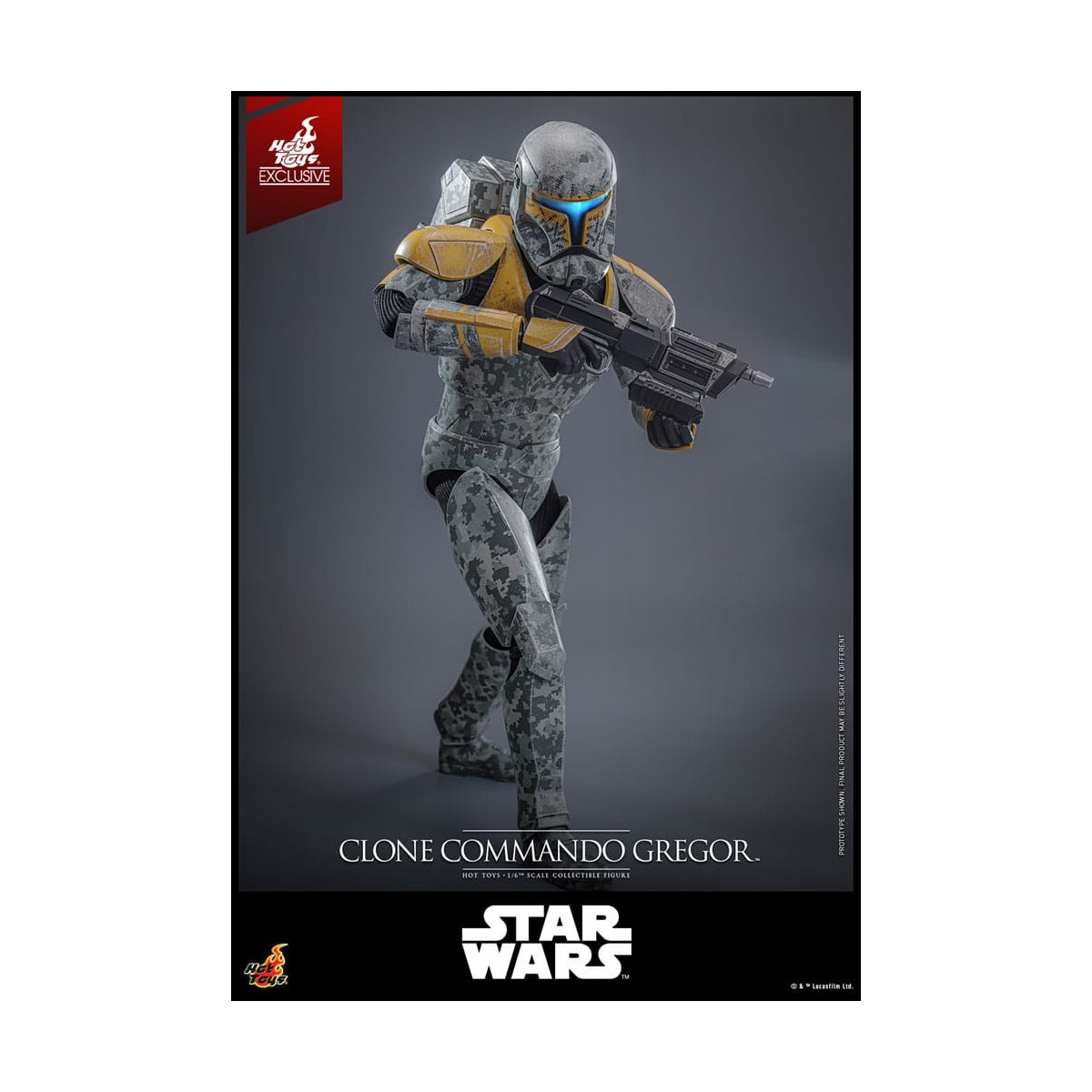 Hot Toys Star Wars - Clone Commando Gregor - The Clone Wars 1/6 Hot Toys Exclusive