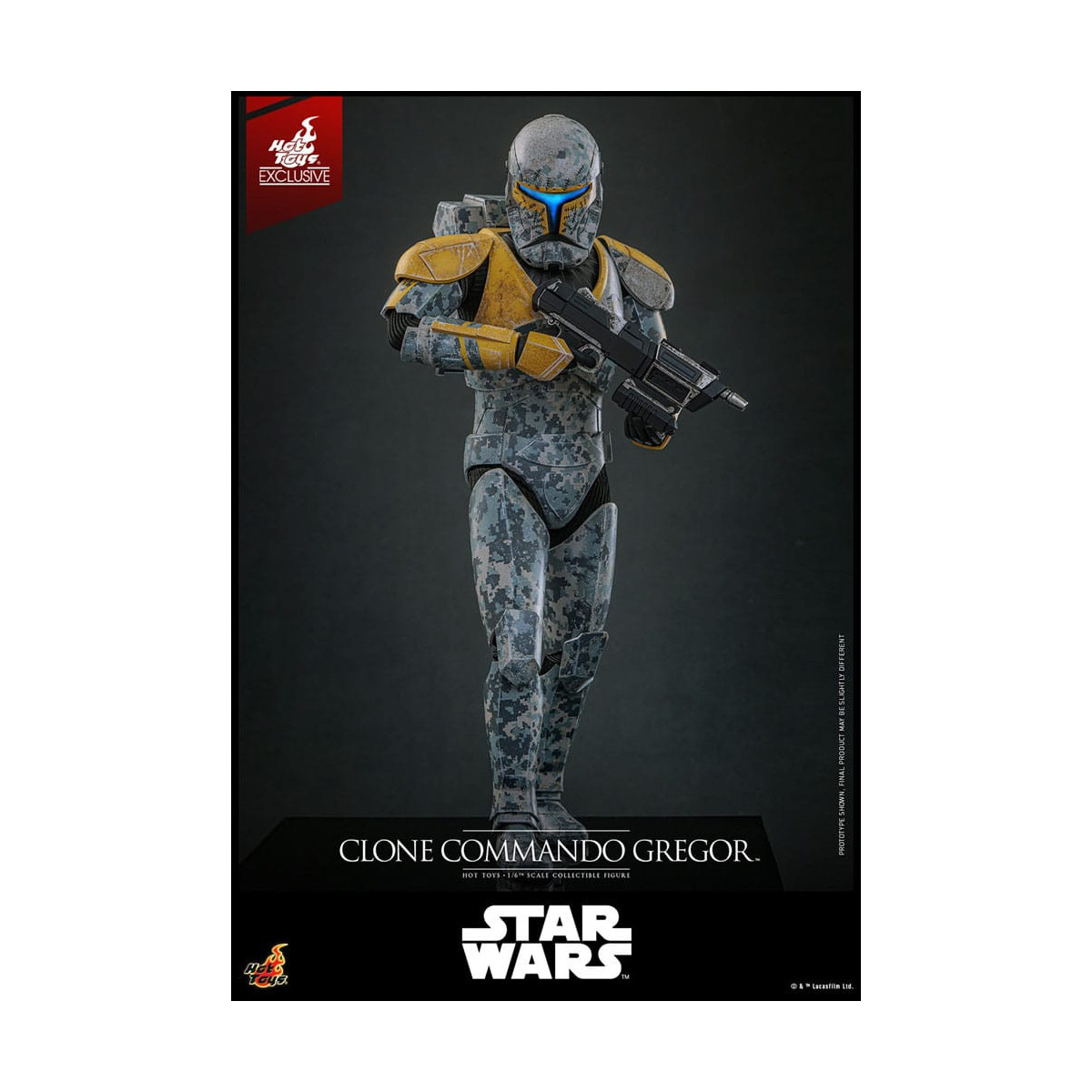 Hot Toys Star Wars - Clone Commando Gregor - The Clone Wars 1/6 Hot Toys Exclusive