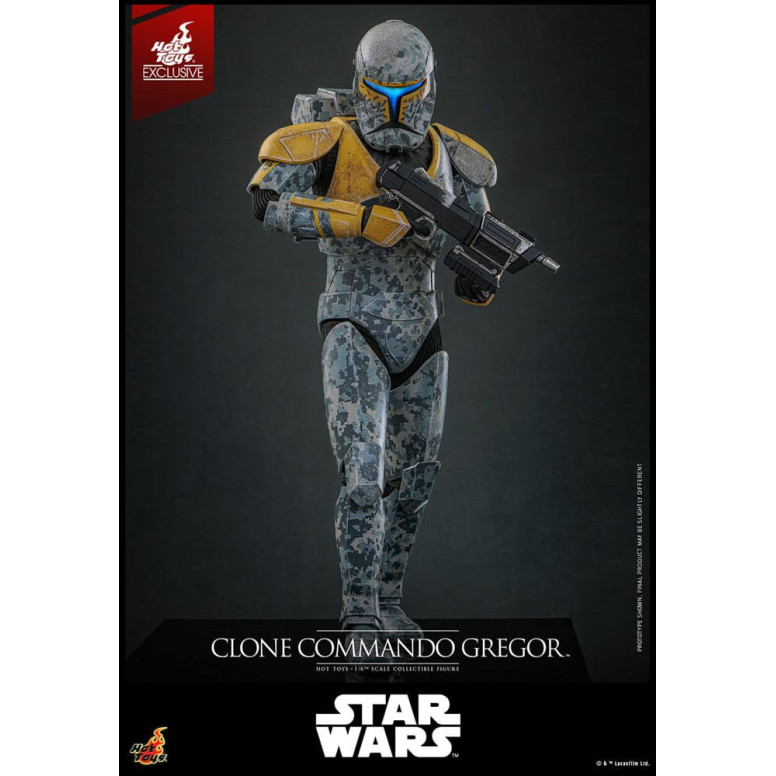Hot Toys Star Wars - Clone Commando Gregor - The Clone Wars 1/6 Hot Toys Exclusive
