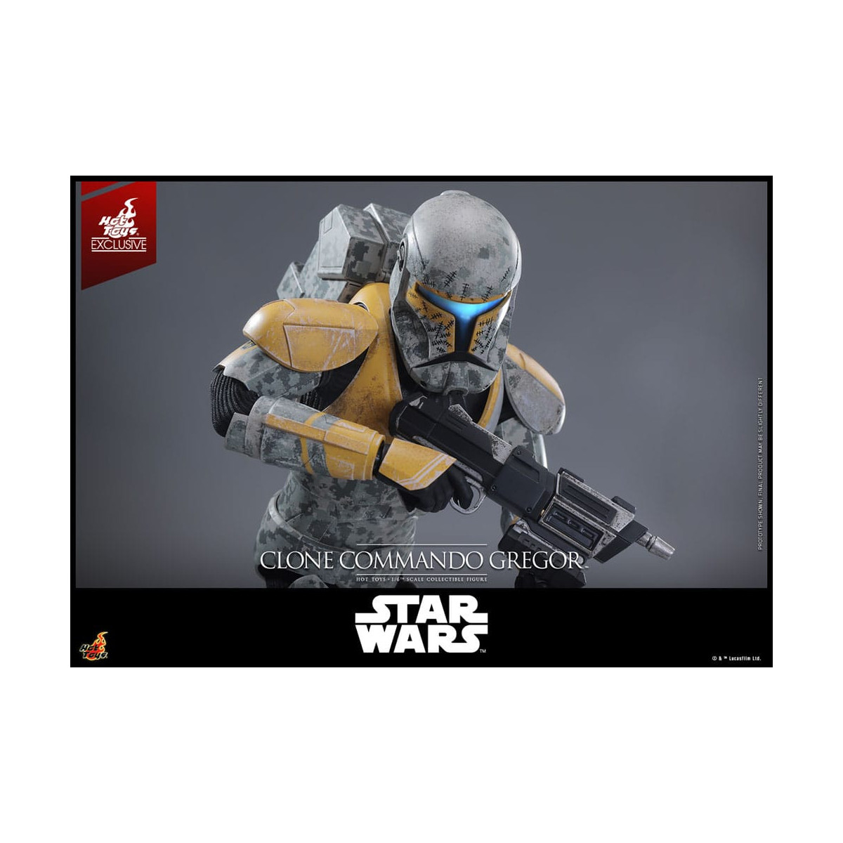 Hot Toys Star Wars - Clone Commando Gregor - The Clone Wars 1/6 Hot Toys Exclusive