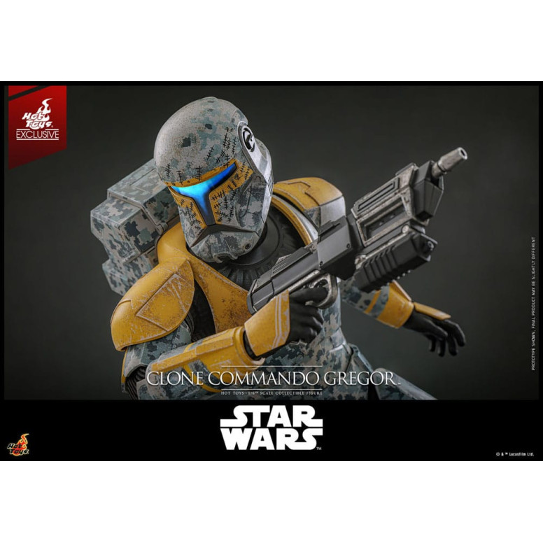 Hot Toys Star Wars - Clone Commando Gregor - The Clone Wars 1/6 Hot Toys Exclusive