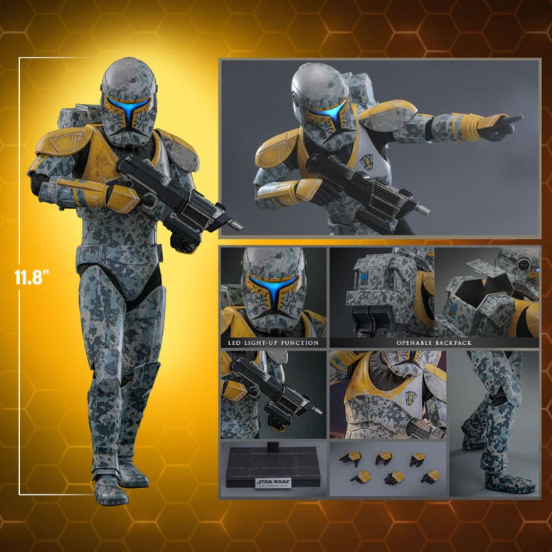 Hot Toys Star Wars - Clone Commando Gregor - The Clone Wars 1/6 Hot Toys Exclusive