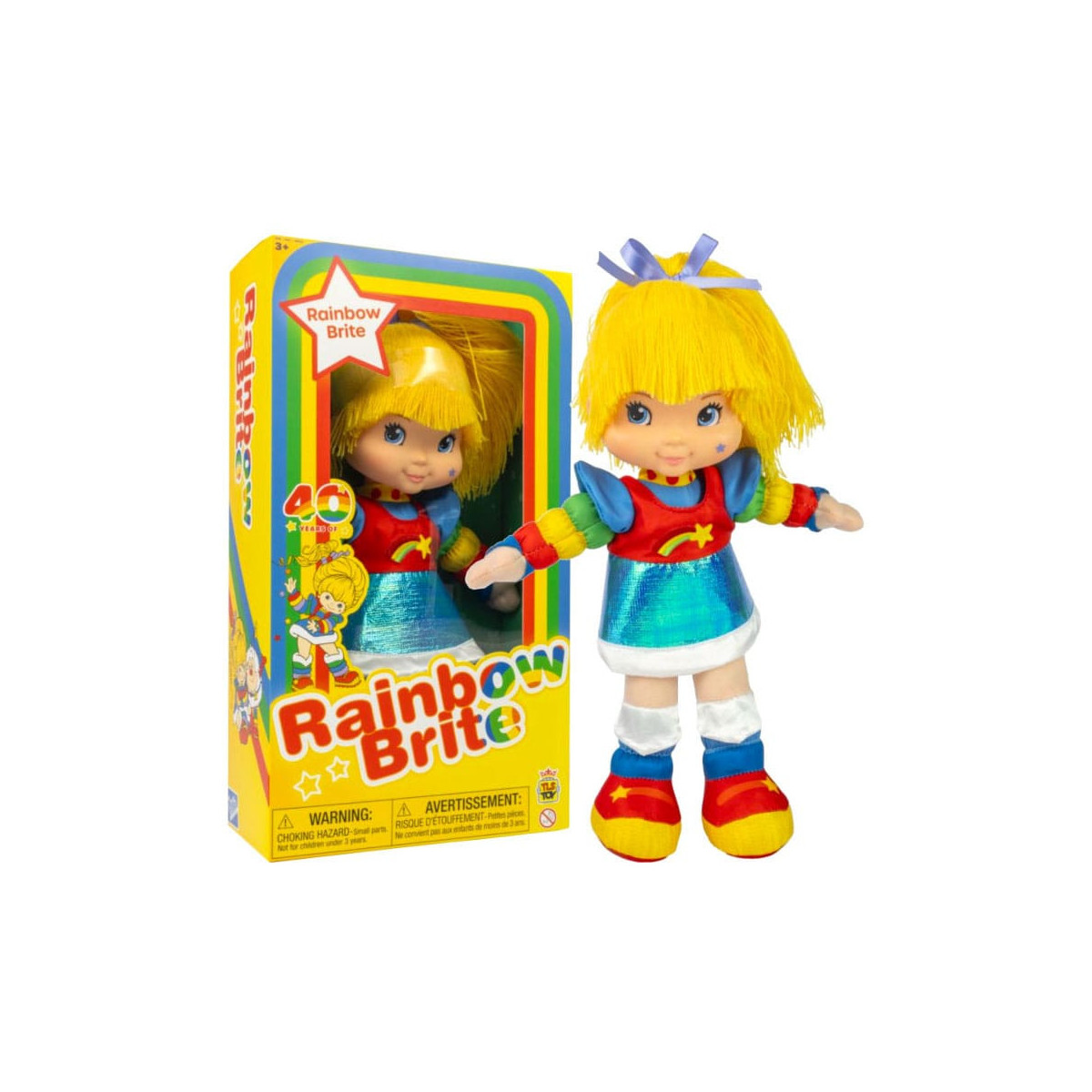 The loyal subjects - Rainbow Brite Rag Doll - Poupée Blondine au pays de l'arc-en-ciel