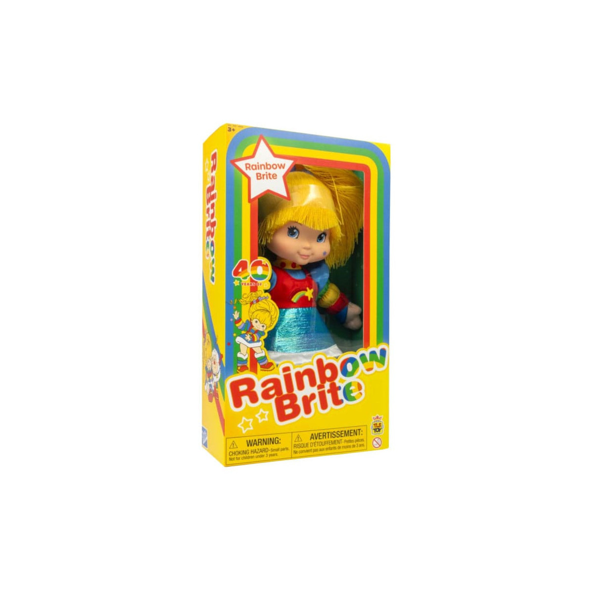 The loyal subjects - Rainbow Brite Rag Doll - Poupée Blondine au pays de l'arc-en-ciel