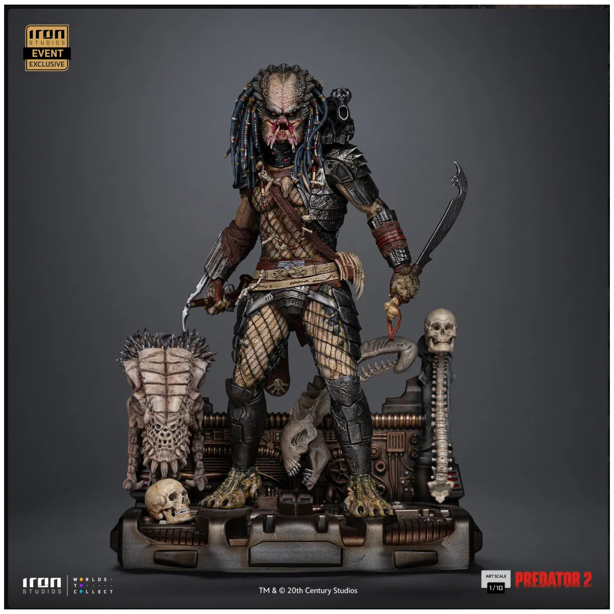 Iron Studios Predator 2 - Elder Predator CCXP 2025 exclusive - Art Scale 1/10