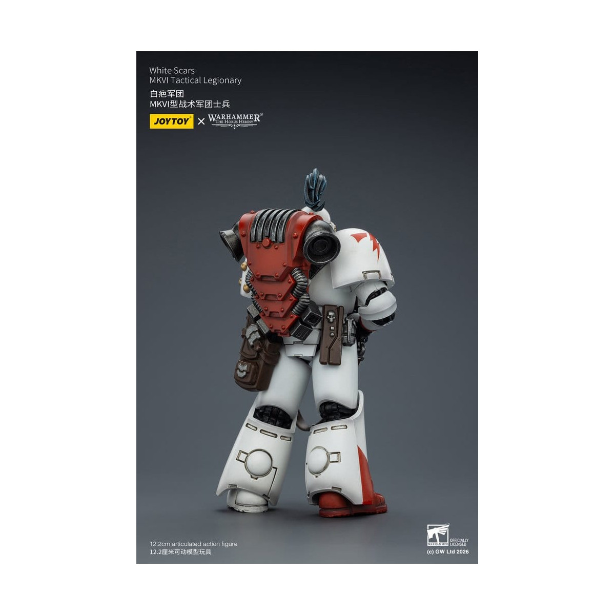 Joytoy - Warhammer - White Scars Mk IV Tactical Squad - MKVI Tactical Legionary 1/18