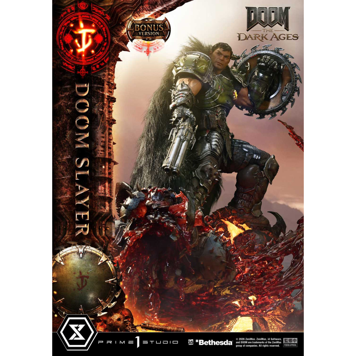 Prime 1 Studio - Doom the Dark Ages - Doom Slayer Deluxe Bonus Version.