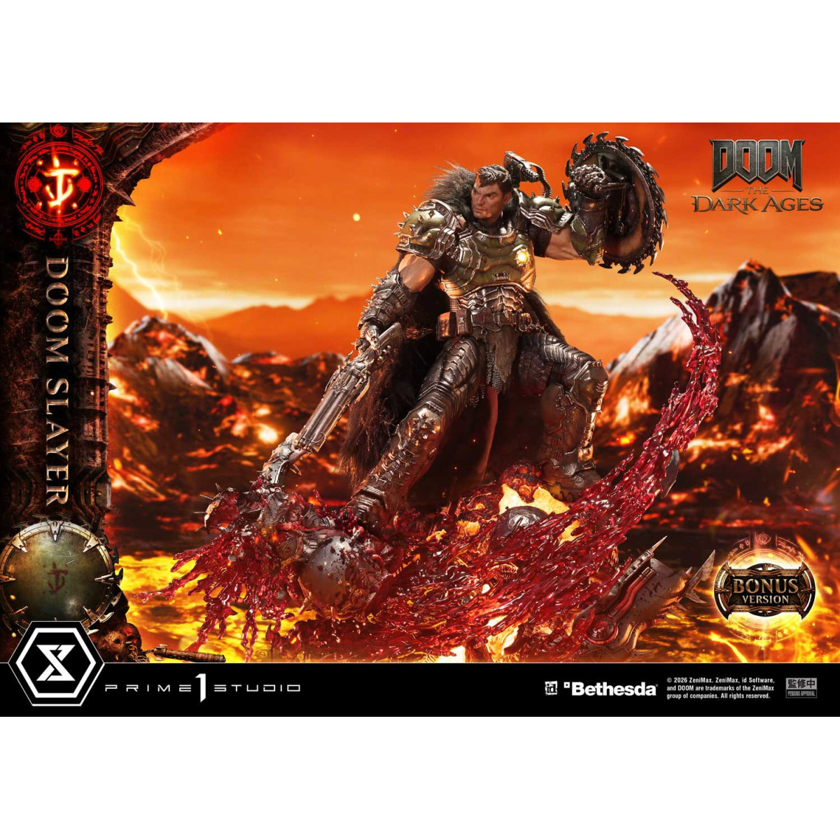 Prime 1 Studio - Doom the Dark Ages - Doom Slayer Deluxe Bonus Version.