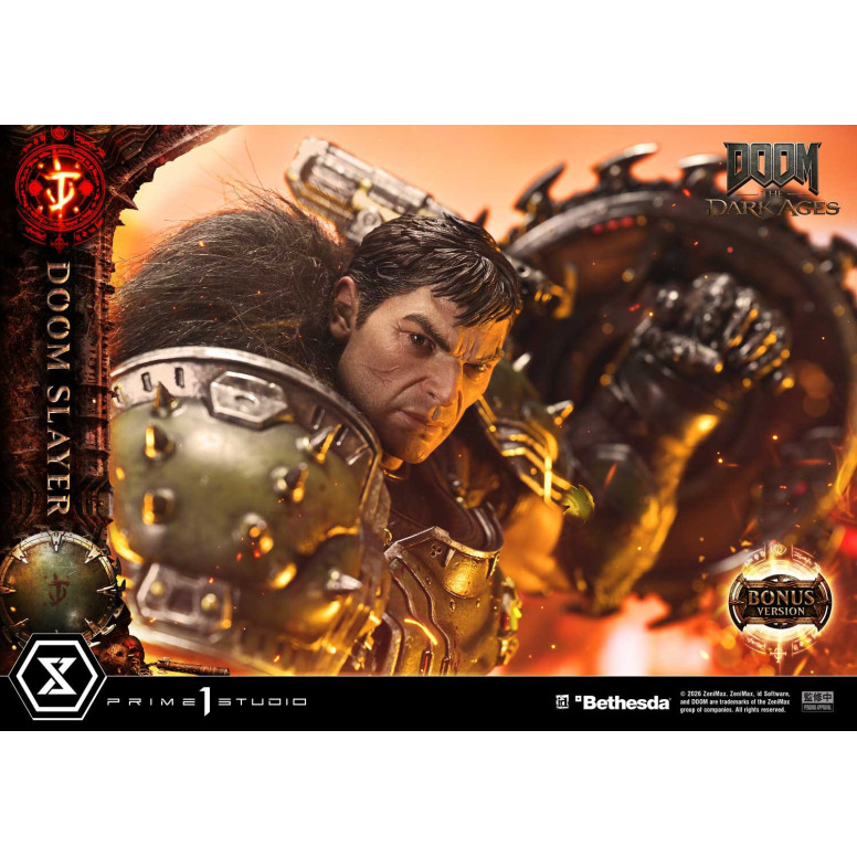Prime 1 Studio - Doom the Dark Ages - Doom Slayer Deluxe Bonus Version.