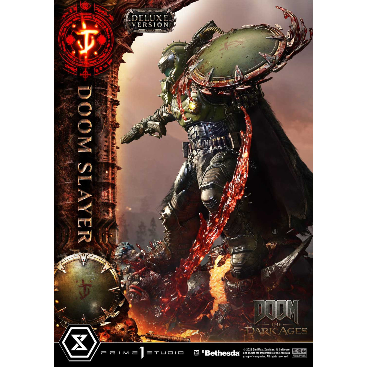 Prime 1 Studio - Doom the Dark Ages - Doom Slayer Deluxe Bonus Version.