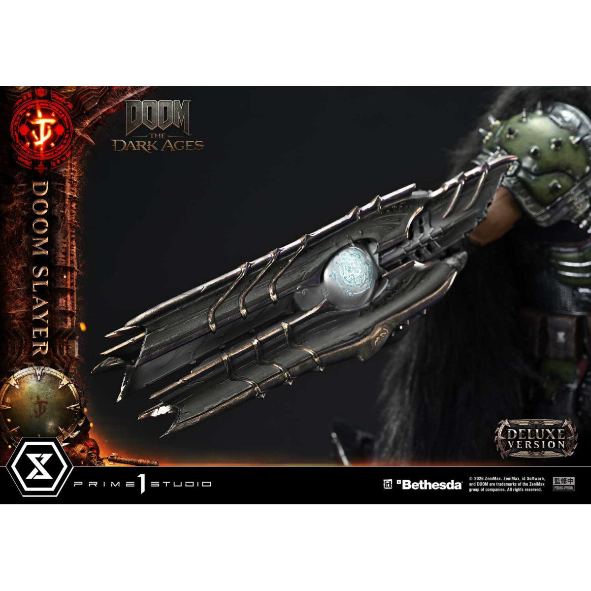 Prime 1 Studio - Doom the Dark Ages - Doom Slayer Deluxe Bonus Version.