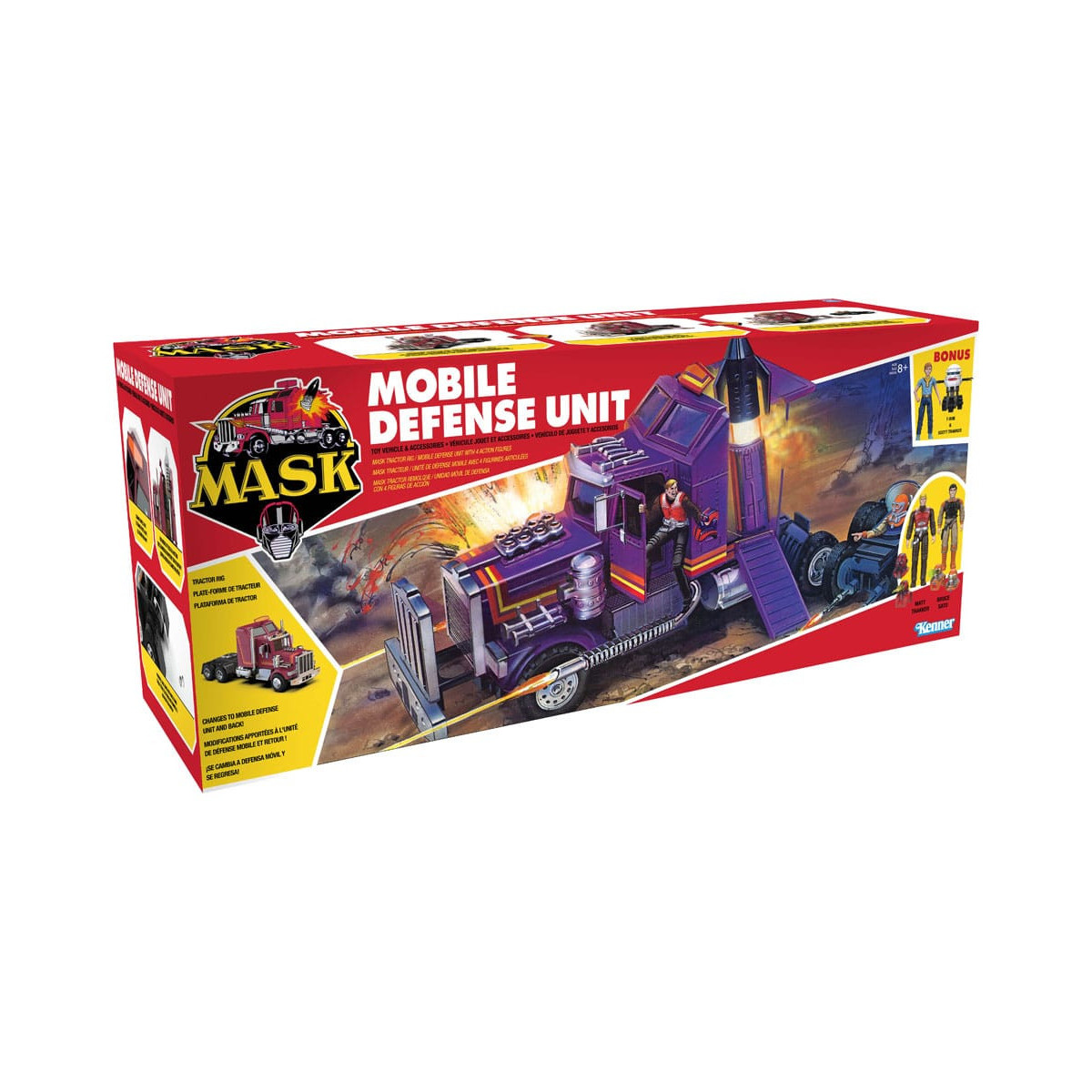 The loyal subjects - M.A.S.K. - Bruce Sato and Matt Trakker with Rhino Limited Edition