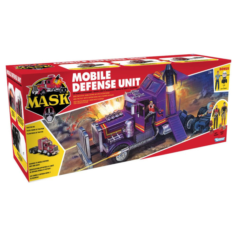 The loyal subjects - M.A.S.K. - Bruce Sato and Matt Trakker with Rhino Limited Edition
