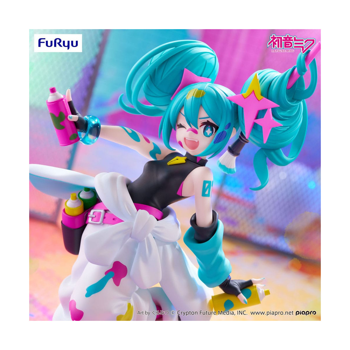 Furyu Trio-Try-iT - Miku Paint Girl - Hatsune Miku