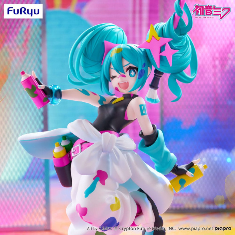 Furyu Trio-Try-iT - Miku Paint Girl - Hatsune Miku