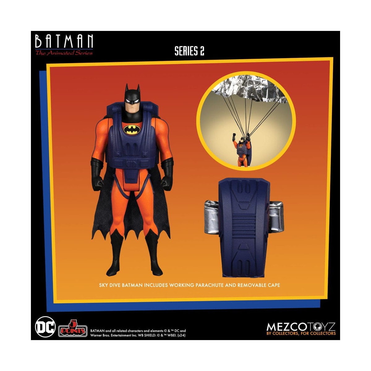 Mezco 5 Points - DC Comics Batman: The Animated Series - Deluxe Boxset 4 characters - Serie 2