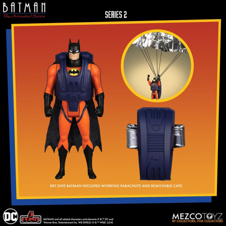 Mezco 5 Points - DC Comics Batman: The Animated Series - Deluxe Boxset 4 characters - Serie 2