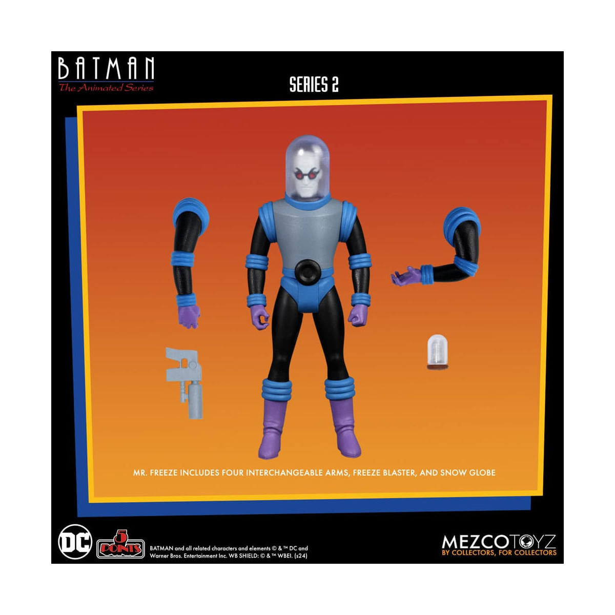 Mezco 5 Points - DC Comics Batman: The Animated Series - Deluxe Boxset 4 characters - Serie 2