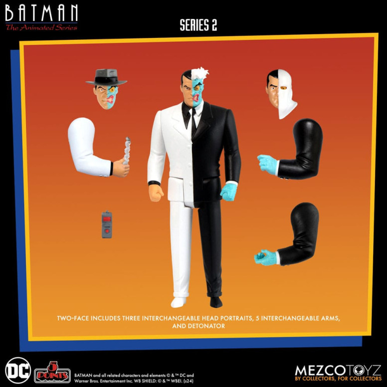 Mezco 5 Points - DC Comics Batman: The Animated Series - Deluxe Boxset 4 characters - Serie 2