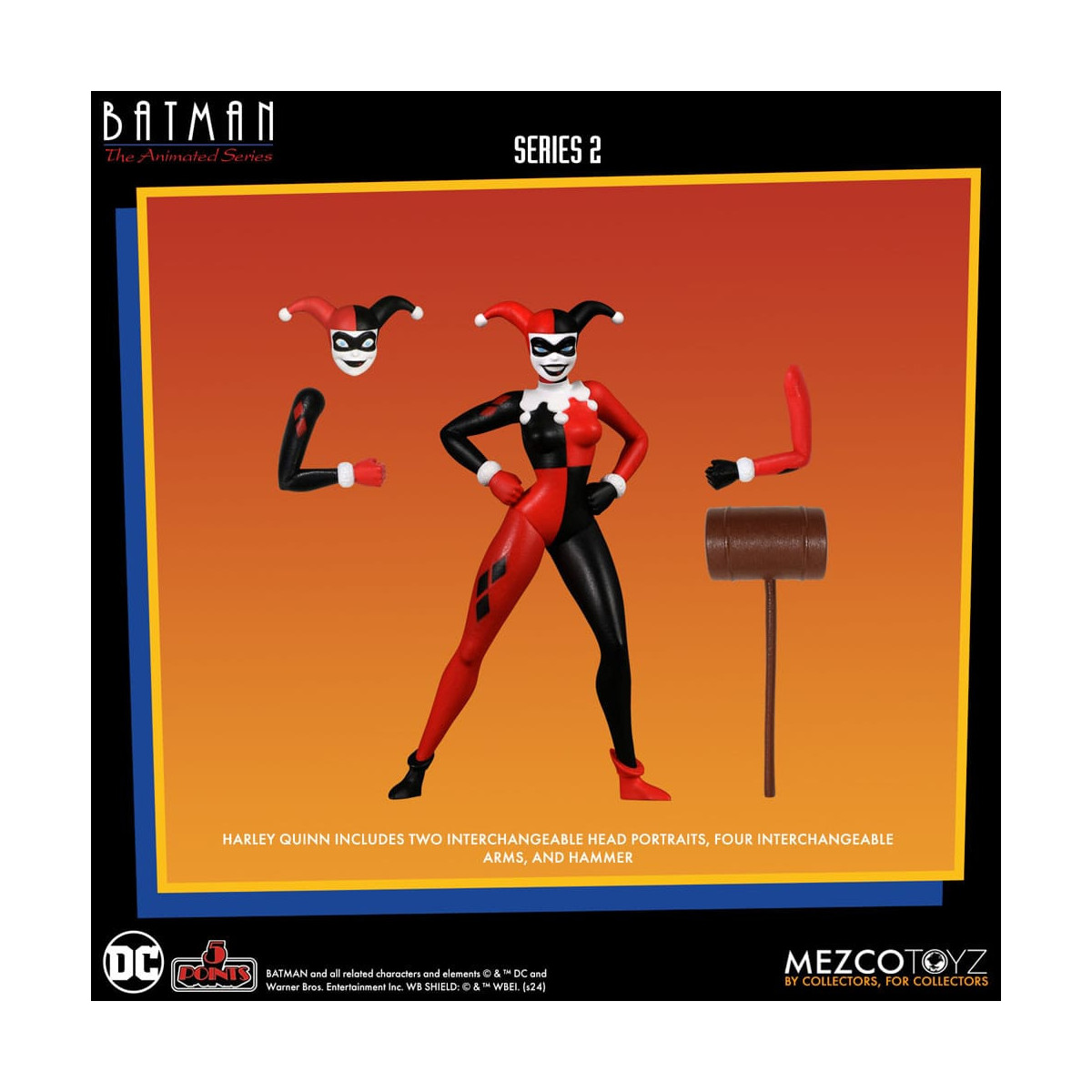 Mezco 5 Points - DC Comics Batman: The Animated Series - Deluxe Boxset 4 characters - Serie 2