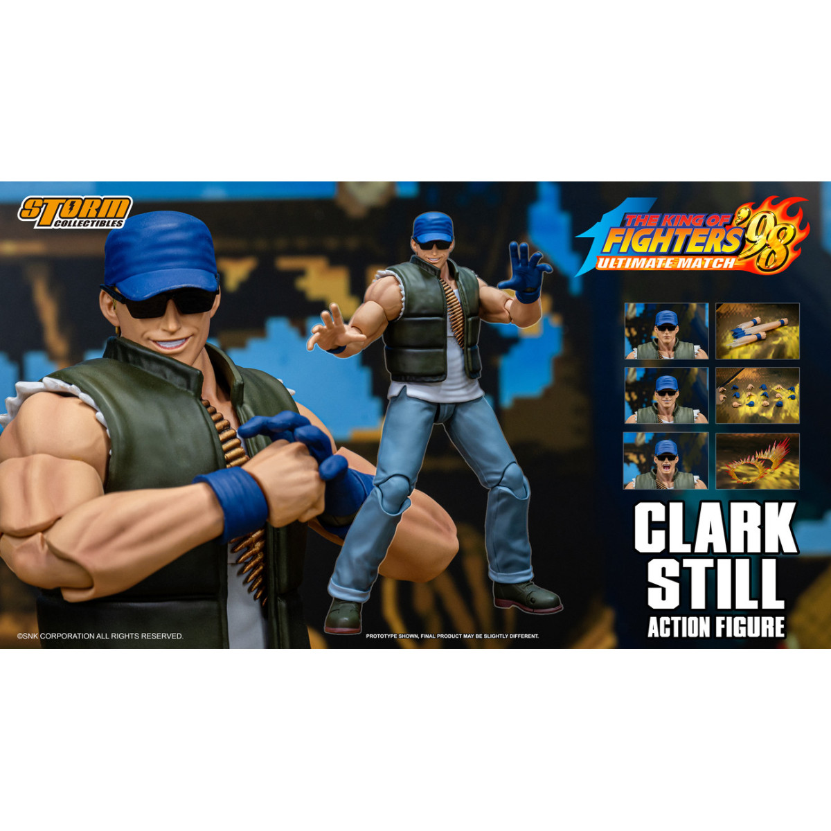 Storm Collectibles - The The King of Fighters 98 UM - Ralf Jones 1/12 Figurine