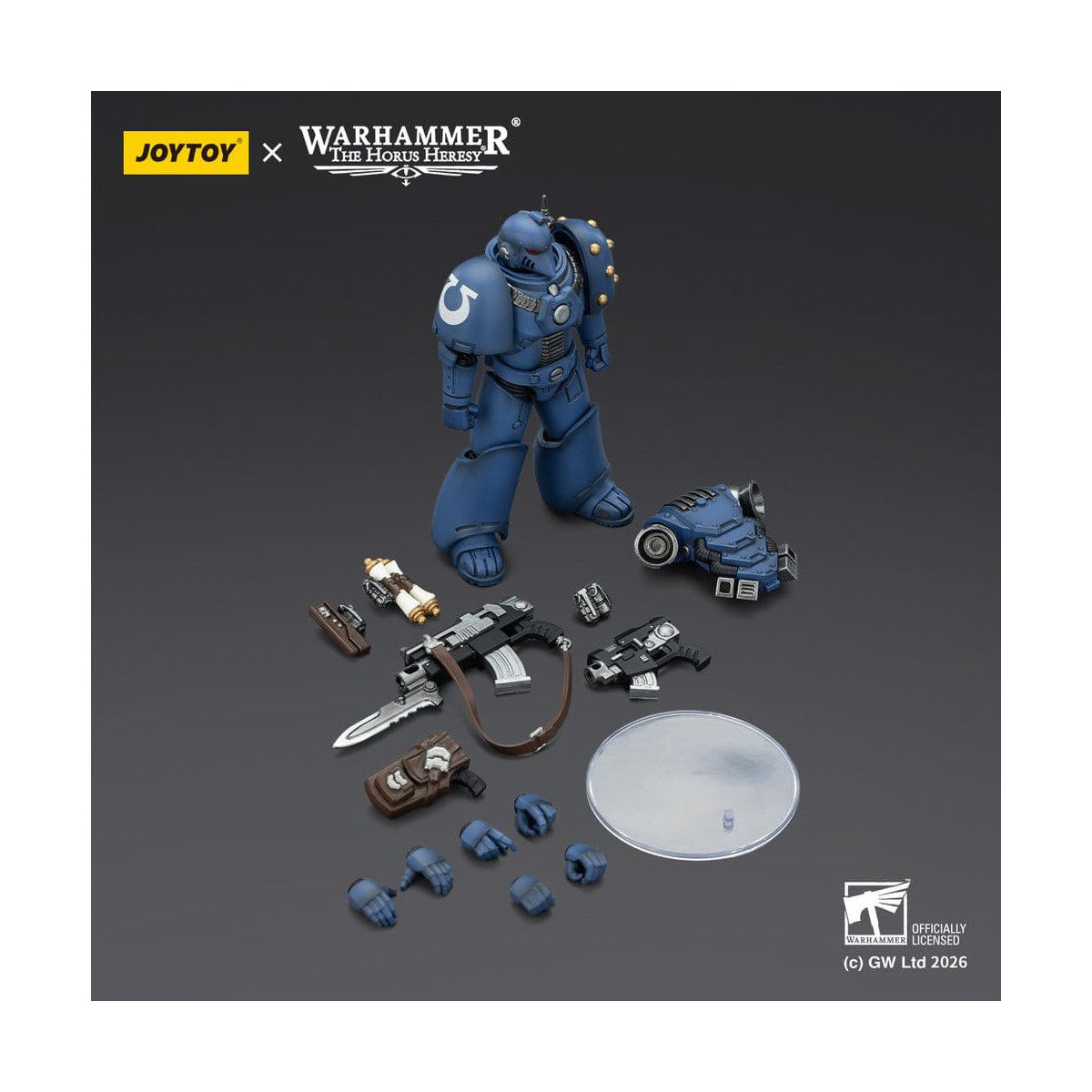 Joytoy - Warhammer - Ultramarines - MKIV Tactical Legionary - The Horus Heresy