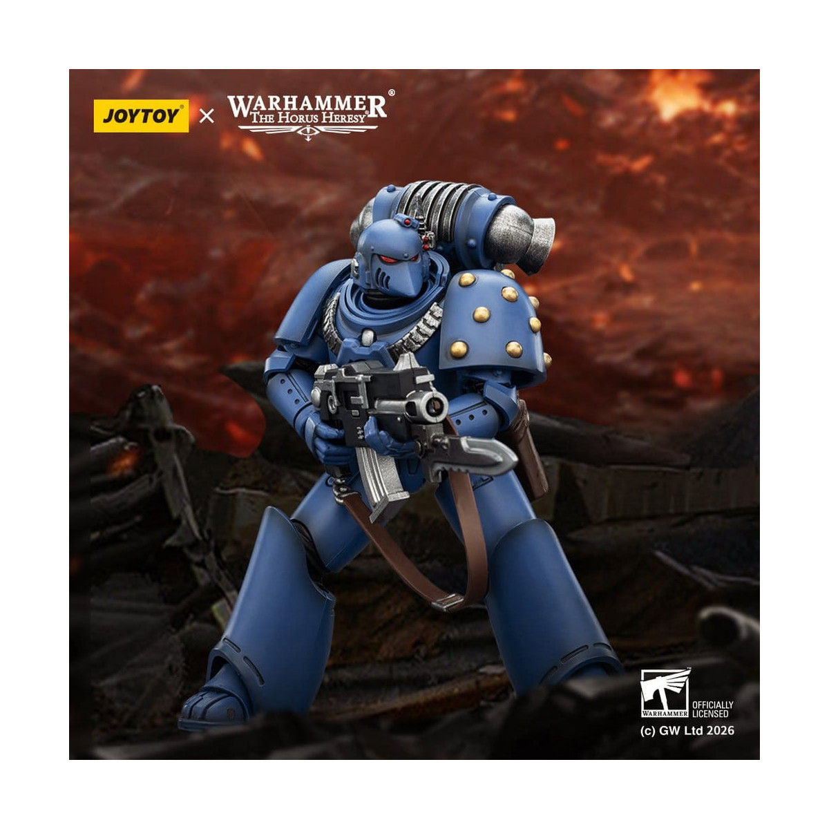 Joytoy - Warhammer - Ultramarines - MKIV Tactical Legionary - The Horus Heresy
