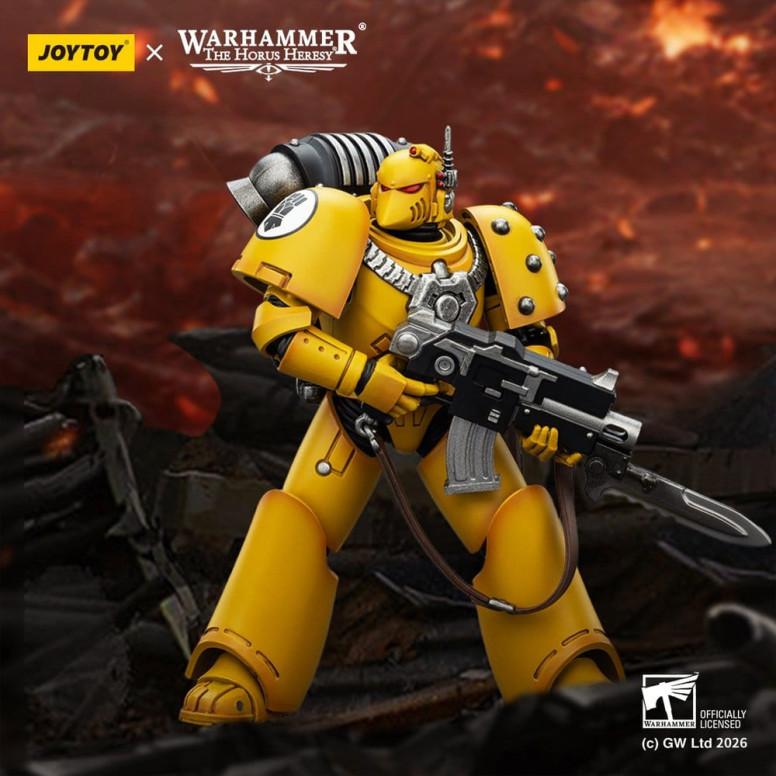 Joytoy - Warhammer - Imperial Fist- MKIV Tactical Legionary - The Horus Heresy