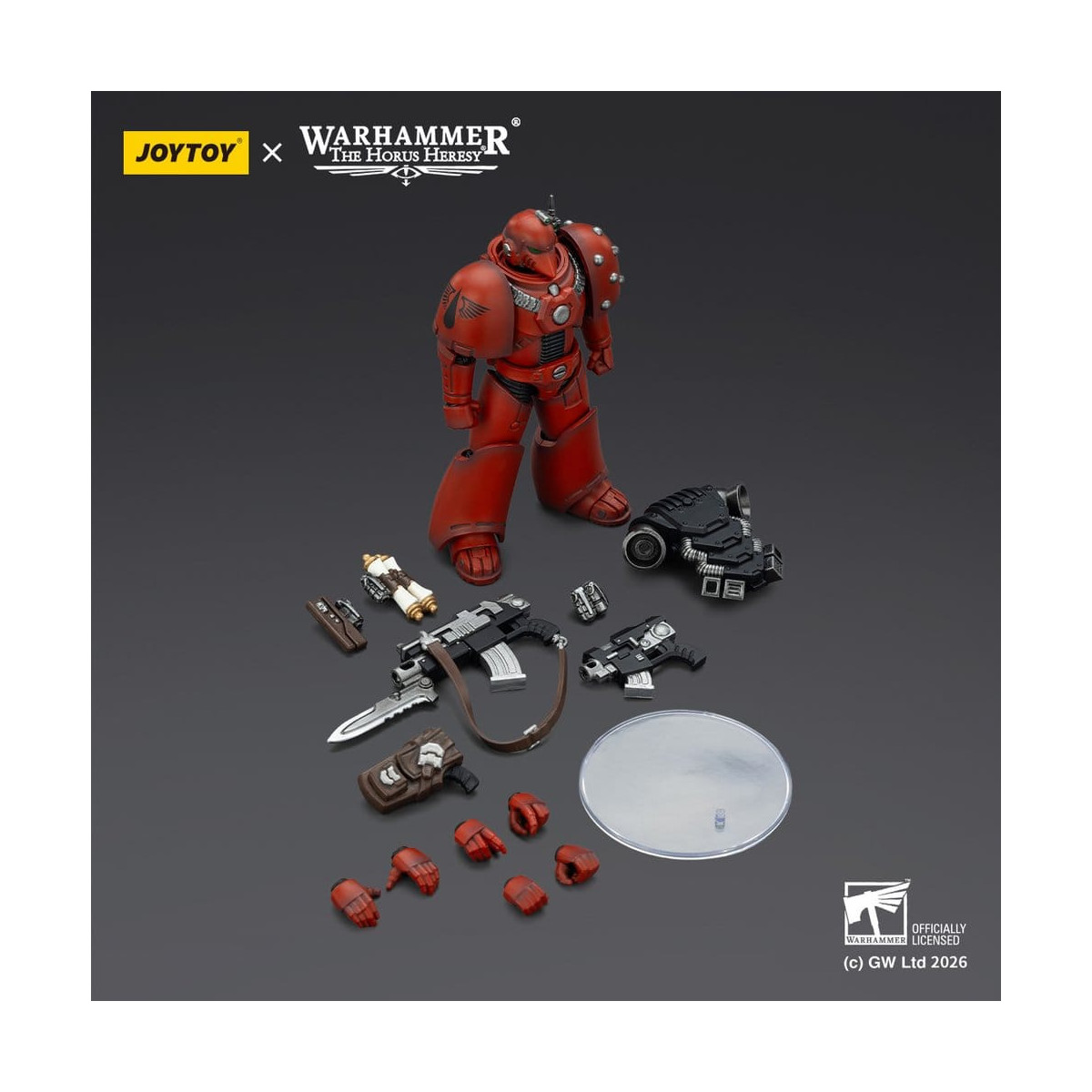 Joytoy - Warhammer - Blood Angels - MKIV Tactical Legionary - The Horus Heresy