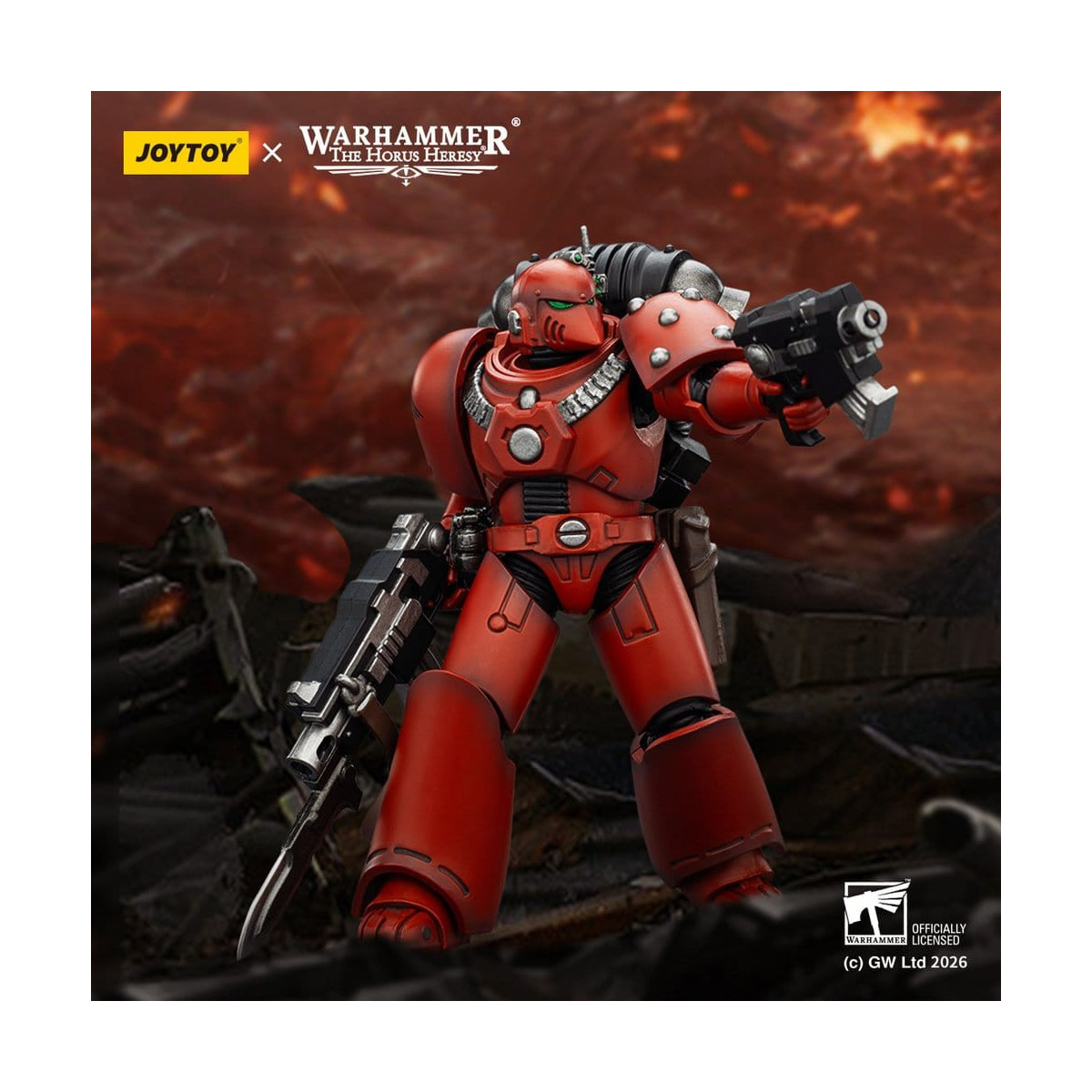 Joytoy - Warhammer - Blood Angels - MKIV Tactical Legionary - The Horus Heresy