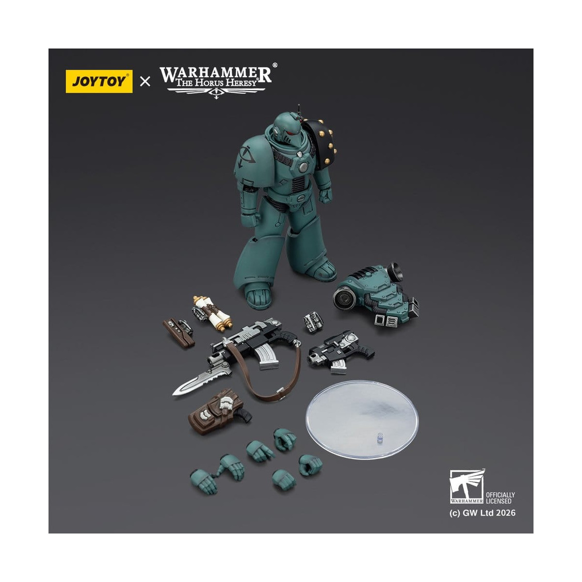 Joytoy - Warhammer - Sons of Horus - MKIV Tactical Legionary - The Horus Heresy