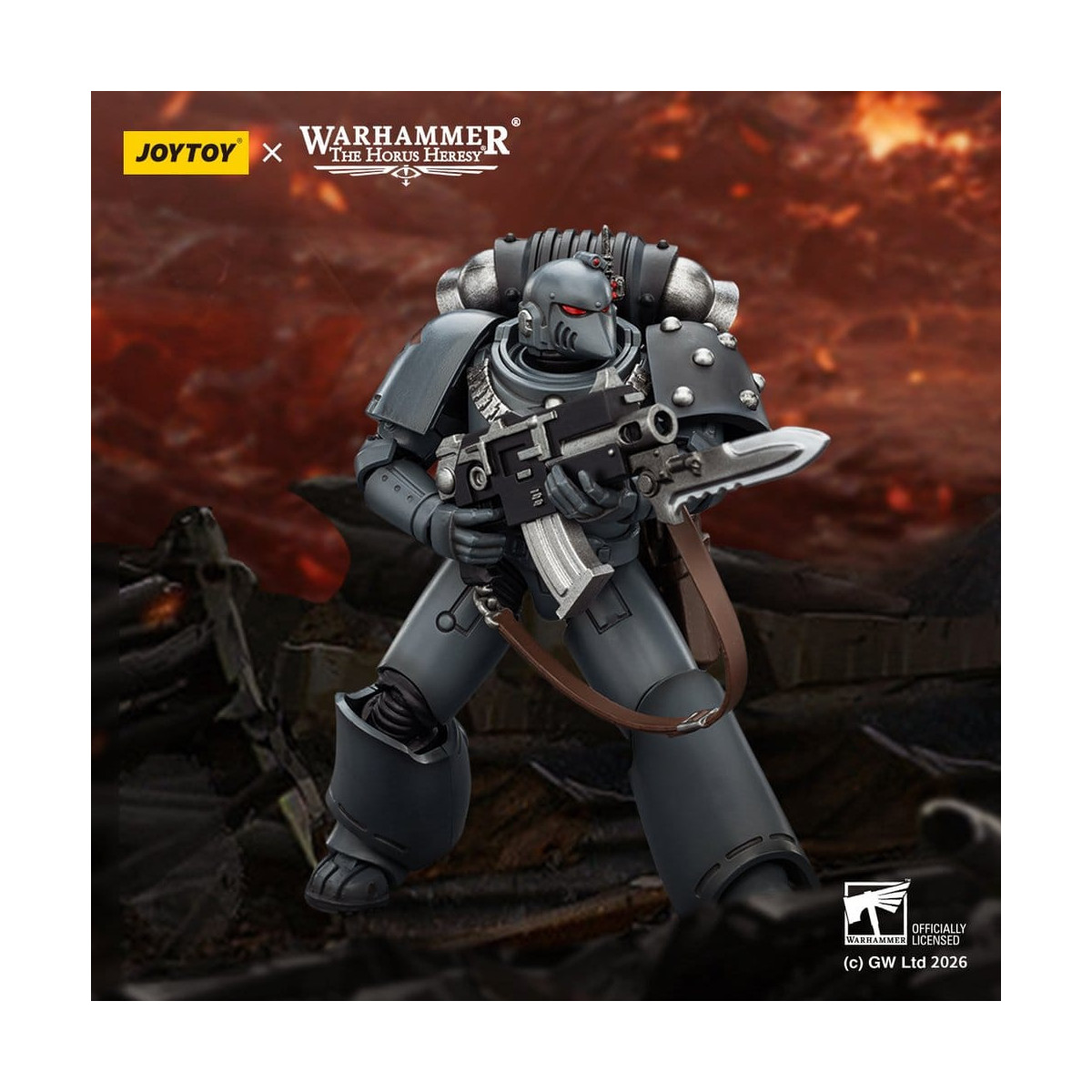 Joytoy - Warhammer - Space Wolves - MKIV Tactical Legionary - The Horus Heresy