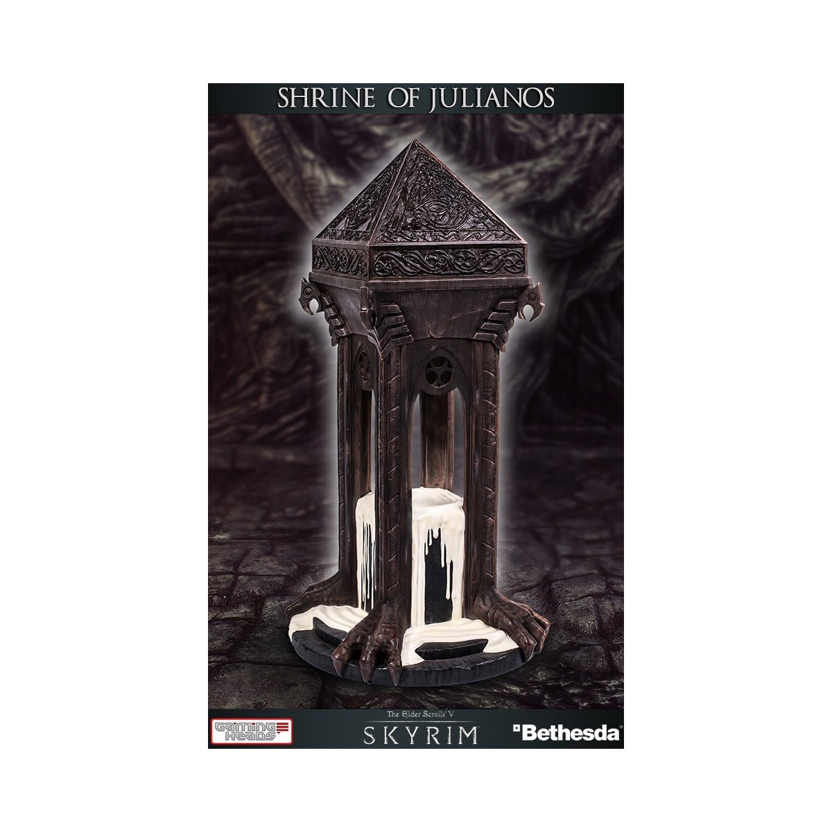 Gaming Heads Shrine of Julianos Statue The Elder Scrolls V Skyrim