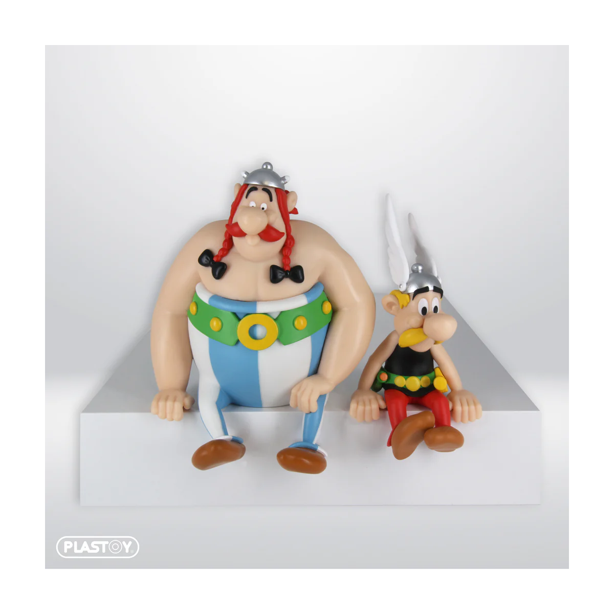 Plastoy Asterix - ASTERIX & OBELIX SITTING