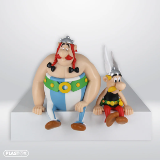 Plastoy Asterix - ASTERIX & OBELIX SITTING