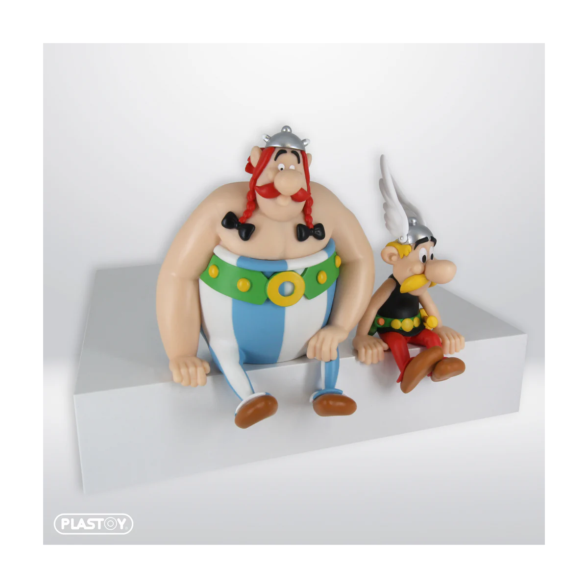 Plastoy Asterix - ASTERIX & OBELIX SITTING